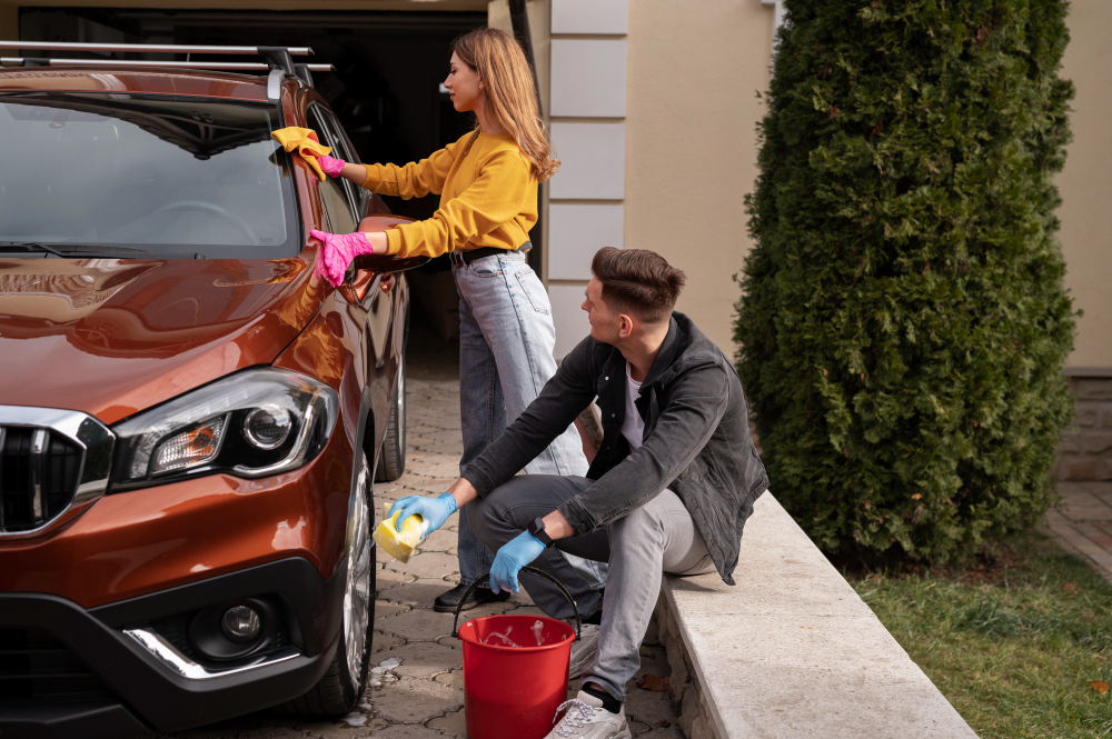 How to Wash Your Car at Home Without a Hose